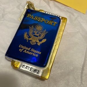 Passport Ornament